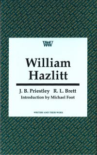 Book Cover for William Hazlitt by J. B. Priestley, R. L. Brett, British Council