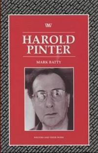 Book Cover for Harold Pinter by Mark Batty, British Council