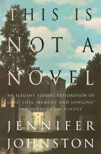 Book Cover for This Is Not a Novel by Jennifer Johnston