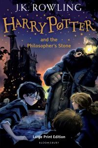 Book Cover for Harry Potter and the Philosopher's Stone by J K Rowling