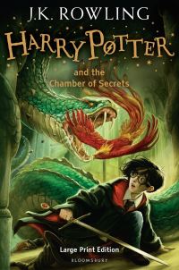 Book Cover for Harry Potter and the Chamber of Secrets by J K Rowling
