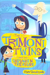 Book Cover for The Trimoni Twins and the Shrunken Treasure by Pam Smallcomb