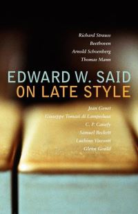 Book Cover for On Late Style by Edward W Said