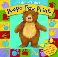 Book Cover for Peepo Paw Prints by Melanie Mitchell, Smriti PrasadamHalls