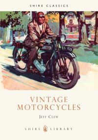 Book Cover for Vintage Motorcycles by J R Clew
