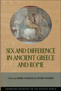 Book Cover for Sex and Difference in Ancient Greece and Rome by Mark Golden, Peter Toohey
