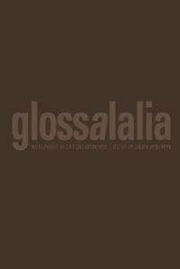 Book Cover for Glossalalia by Julian Wolfreys