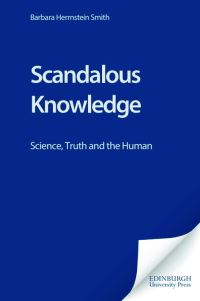 Book Cover for Scandalous Knowledge by Barbara Herrnstein Smith