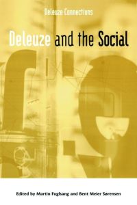 Book Cover for Deleuze and the Social by Martin Fuglsang, Bent Meier Sørensen