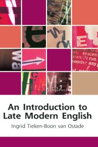 Book Cover for An Introduction to Late Modern English by Ingrid TiekenBoon van Ostade