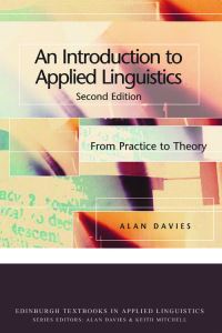 Book Cover for An Introduction to Applied Linguistics by Alan Davies