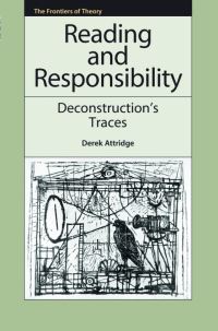 Book Cover for Reading and Responsibility by Derek Attridge