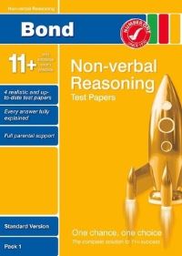 Book Cover for Bond 11+ Test Papers Non-Verbal Reasoning Standard Pack 1 by Andrew Baines