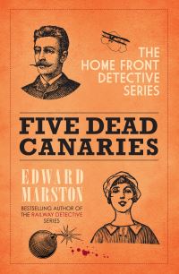 Book Cover for Five Dead Canaries by Edward Marston