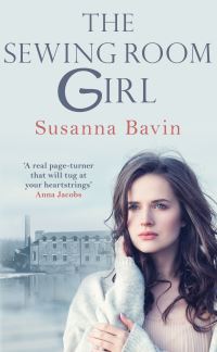 Book Cover for The Sewing Room Girl by Susanna Bavin