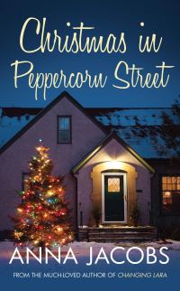 Book Cover for Christmas in Peppercorn Street by Anna Jacobs