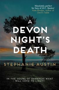 Book Cover for A Devon Night's Death by Stephanie Austin