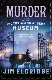 Book Cover for Murder at the Victoria and Albert Museum by Jim Eldridge