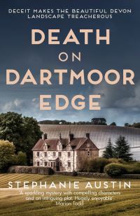 Book Cover for Death on Dartmoor Edge by Stephanie Austin