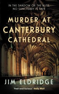 Book Cover for Murder at Canterbury Cathedral by Jim Eldridge
