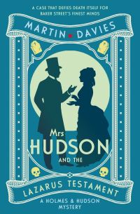 Book Cover for Mrs Hudson and the Lazarus Testament by Martin Davies