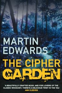 Book Cover for The Cipher Garden by Martin Edwards