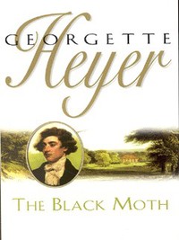 Book Cover for The Black Moth by Georgette Heyer