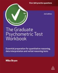 Book Cover for The Graduate Psychometric Test Workbook by Mike Bryon