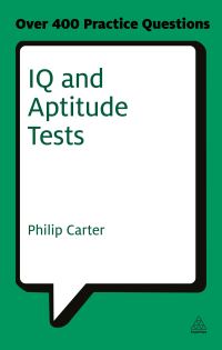 Book Cover for IQ and Aptitude Tests by Philip J Carter