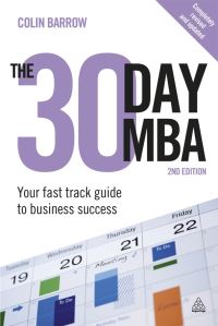 Book Cover for The 30 Day MBA by Colin Barrow