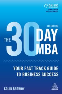 Book Cover for The 30 Day MBA by Colin Barrow