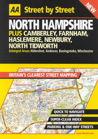 Book Cover for AA Street by Street Hampshire, North by 