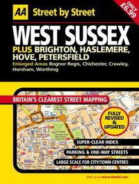 Book Cover for AA Street by Street West Sussex by 