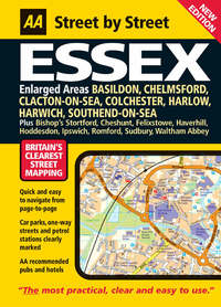 Book Cover for Street by Street Essex by Automobile Association Great Britain