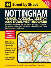 Book Cover for Street by Street Nottingham by Automobile Association Great Britain
