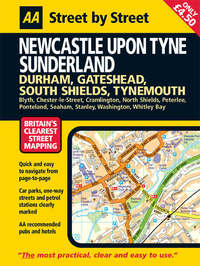 Book Cover for Newcastle Upon Tyne, Sunderland by Automobile Association Great Britain