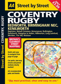 Book Cover for Coventry, Rugby by Automobile Association Great Britain