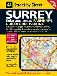 Book Cover for AA Street by Street Surrey by 