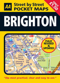 Book Cover for AA Street by Street Pocket Map Brighton by 