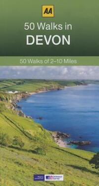 Book Cover for 50 Walks in Devon by Sue Viccars