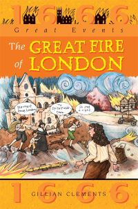 Book Cover for The Great Fire of London by Gillian Clements