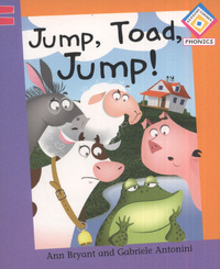 Book Cover for Jump, Toad, Jump! by Ann Bryant, Gabriele Antonini