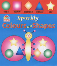 Book Cover for Sparkly Colours and Shapes by Peter Lawson