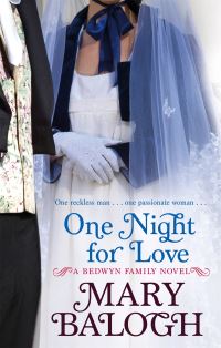 Book Cover for One Night for Love by Mary Balogh