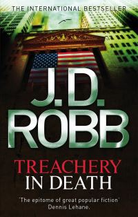 Book Cover for Treachery in Death by J D Robb