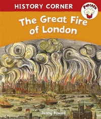 Book Cover for The Great Fire of London by Jenny Powell