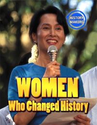 Book Cover for Women Who Changed History by Adam Sutherland
