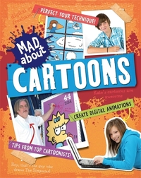 Book Cover for Mad About Cartoons by Judith Heneghan