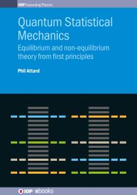 Book Cover for Quantum Statistical Mechanics by Phil Attard