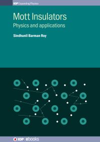Book Cover for Mott Insulators by Sindhunil Barman Roy